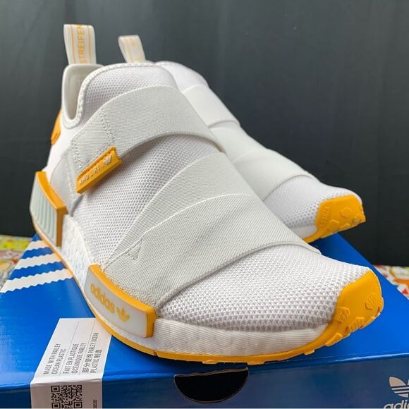 Adidas NMD R1 Straps Yellow Various Womens Sizes - Picture 6 of 14
